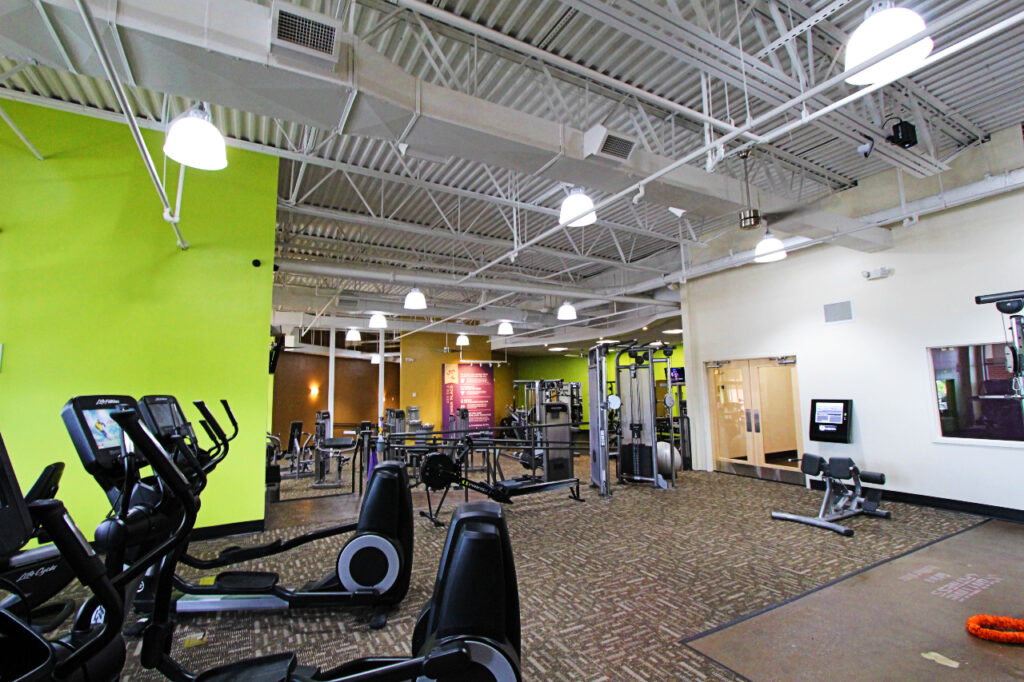 interior of industry fitness