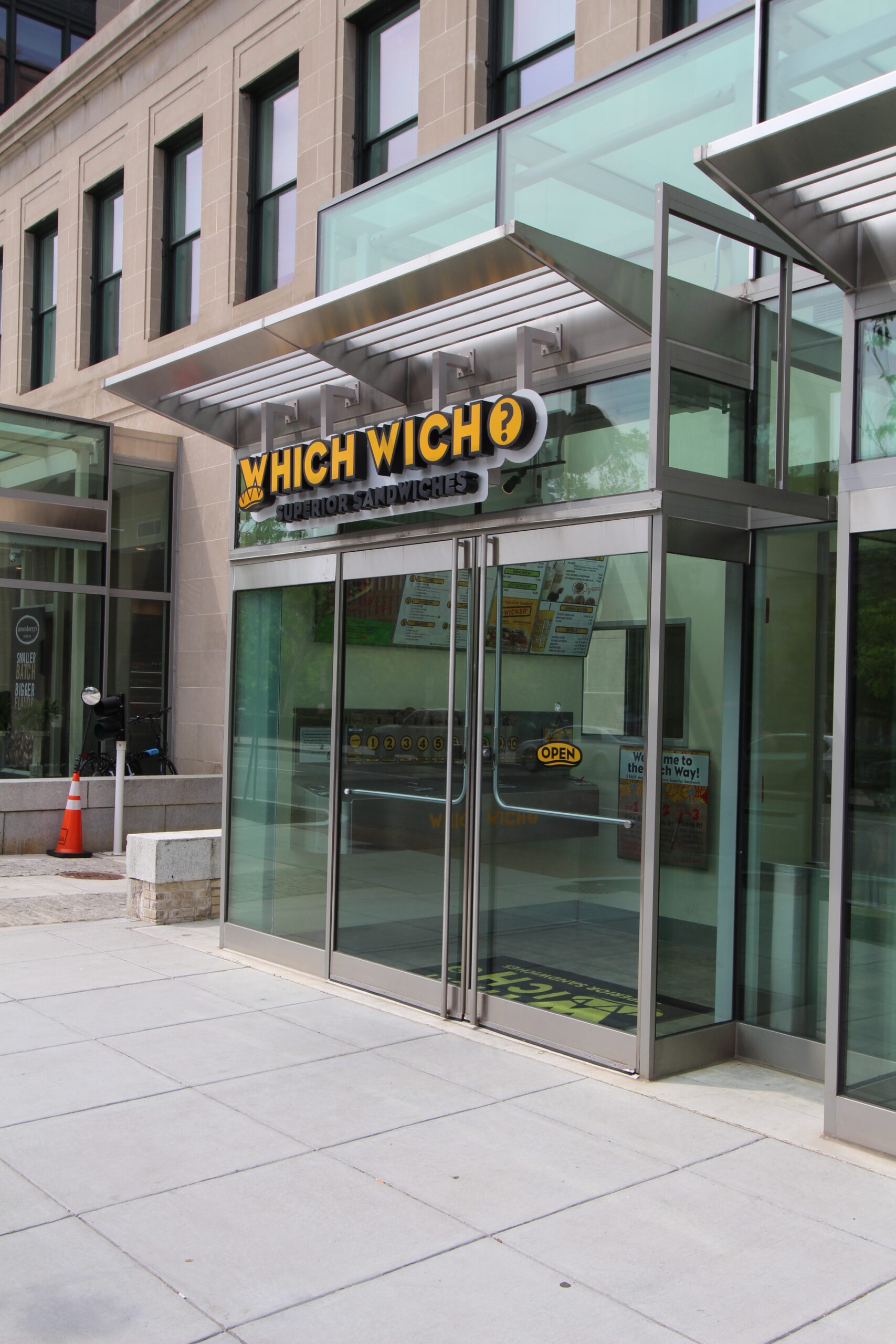 finished Which Wich exterior
